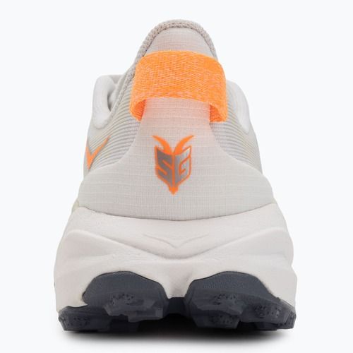 Moteriški bėgimo bateliai HOKA Speedgoat 6 white/neon tangerine