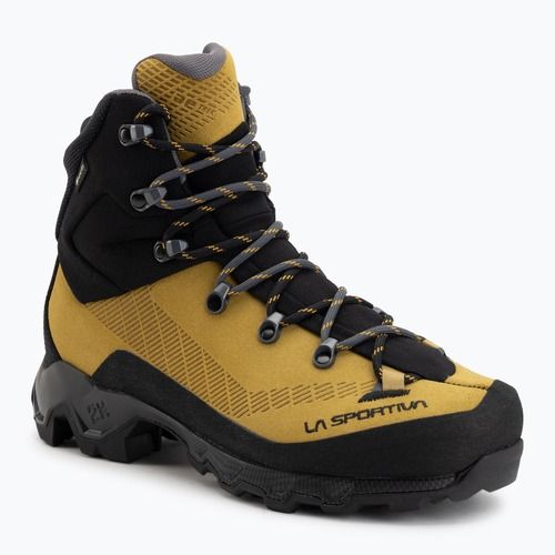 Vyriški alpinistiniai batai La Sportiva Aequalibrum Trek GTX savanna/carbon