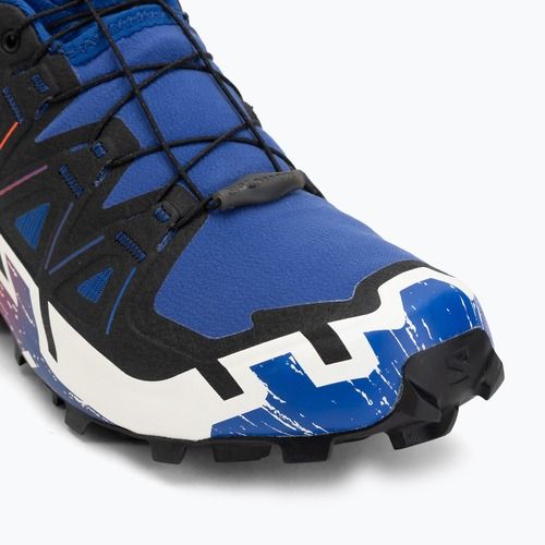 Bėgimo batai Salomon Speedcross 6 GTX surf the web/fiery red/white