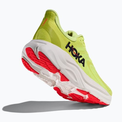 Vyriški bėgimo batai HOKA Arahi 8 Wide neon yuzu/neon flame
