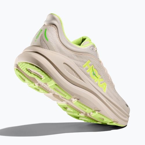 Vyriški bėgimo batai HOKA Bondi 9 grout/neon yuzu