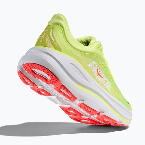 Moteriški bėgimo bateliai HOKA Bondi 9 neon yuzu/sunlight