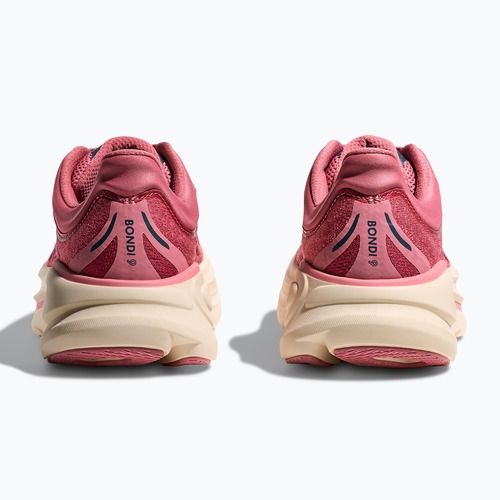 Moteriški bėgimo bateliai HOKA Bondi 9 Wide lingonberry/cranberry