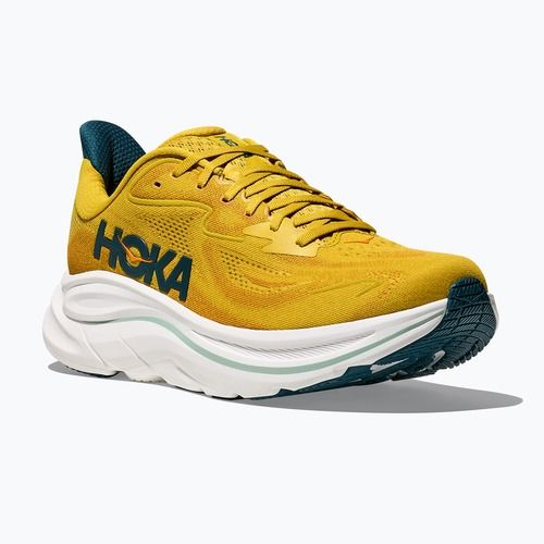 Vyriški bėgimo batai HOKA Clifton 10 yellow gold/tidal wave