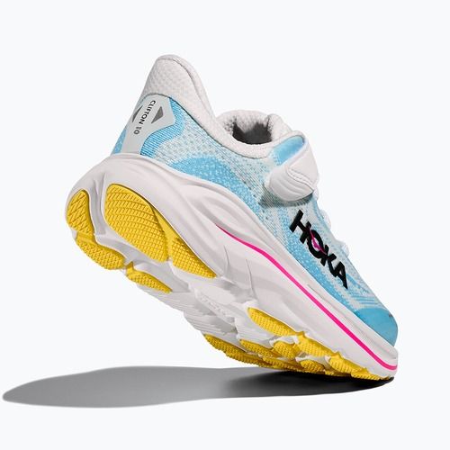 Vaikiški bėgimo batai HOKA Clifton 10 frost/soaring blue