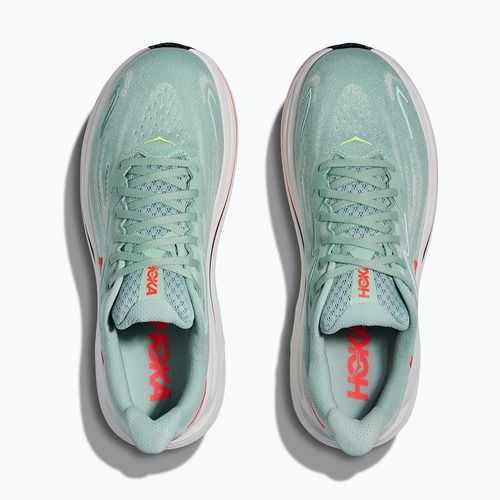 Vyriški bėgimo batai HOKA Clifton 10 Wide sage/neon flame