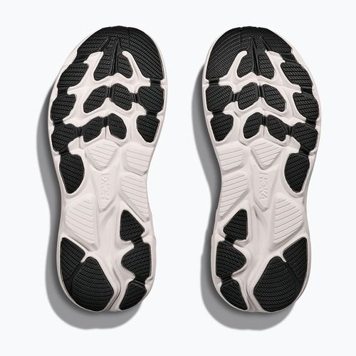 Vaikiški bėgimo batai HOKA Clifton 10 foggy grey/black