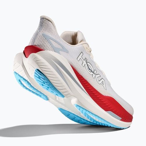 Vyriški bėgimo batai Hoka Mach X 3 white/alabaster