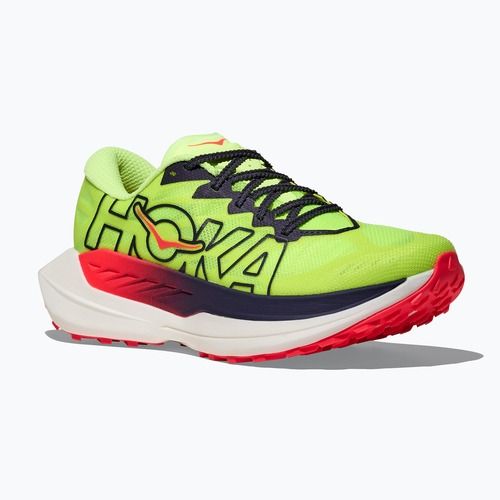 Vyriški bėgimo batai HOKA Rocket X Trail neon Yuzu/neon flame