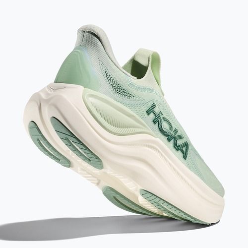 Moteriški bėgimo bateliai HOKA Skyward Laceless sea glass/sage
