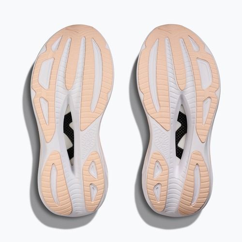 Moteriški bėgimo bateliai Hoka Skyward X 2 lilac cream/tangerine glow