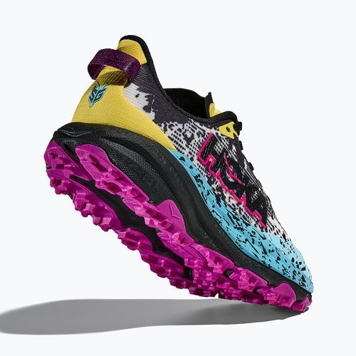 Vaikiški bėgimo batai HOKA Speedgoat 6 electric lemon/black