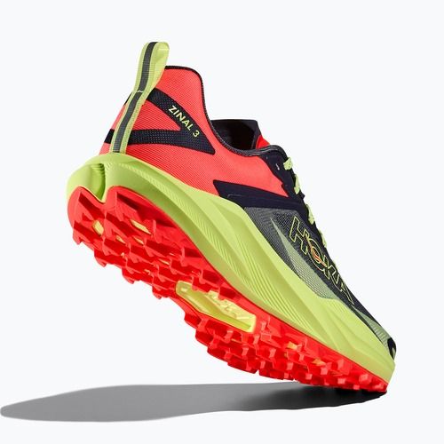 Vyriški bėgimo batai HOKA Zinal 3 squid ink/neon yuzu