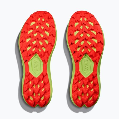 Moteriški bėgimo bateliai HOKA Zinal 3 squid ink/neon yuzu