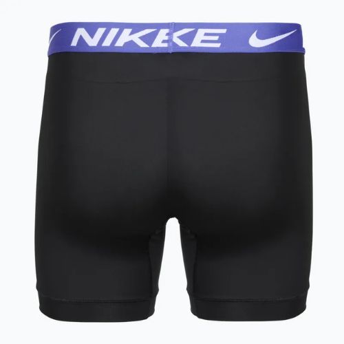 Vyriškos trumpikės Nike Essential Micro 3 pairs black/sapphire/wolf grey/team crimson