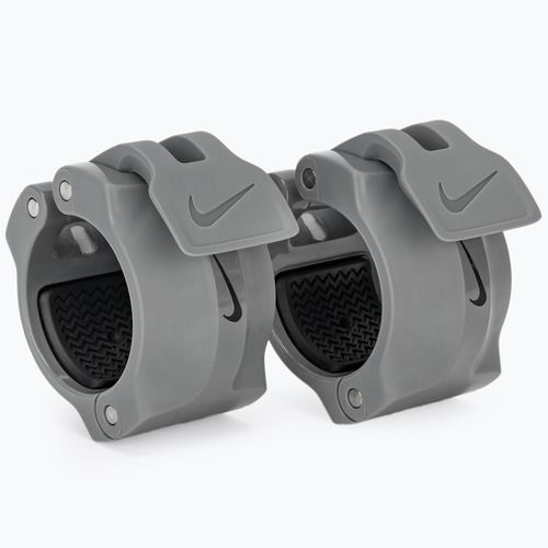 Spaustukai štangai Nike Strength Barbell Collars 2 vnt. grey/black