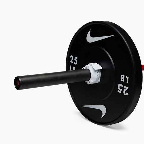 Spaustukai štangai Nike Strength Barbell Collars 2 vnt. white/black