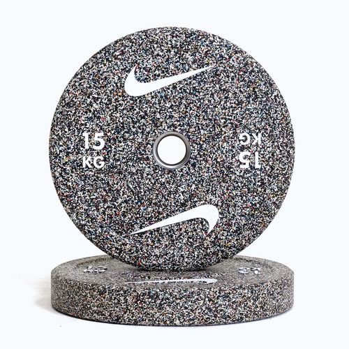 Bumperinės svorio plokštės Nike Strength Grind Bumper Plates 15 kg anthracite