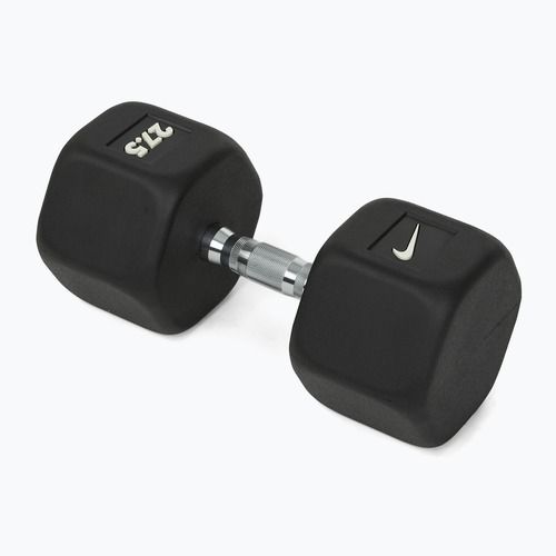 Gumuota hantelė Nike Strength Hex Dumbbell 27,5 kg black/white