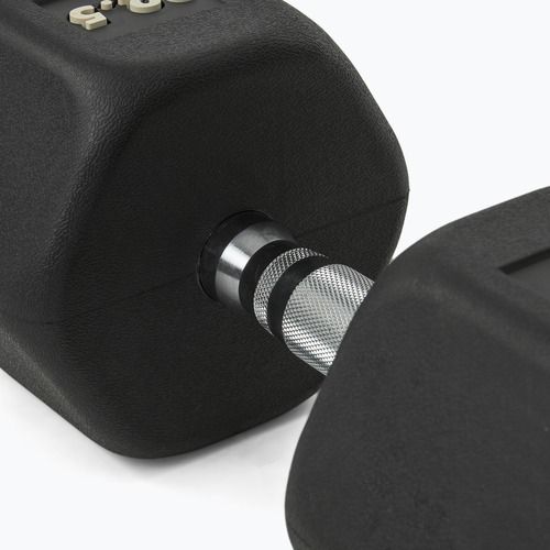 Gumuota hantelė Nike Strength Hex Dumbbell 22,5 kg black/white