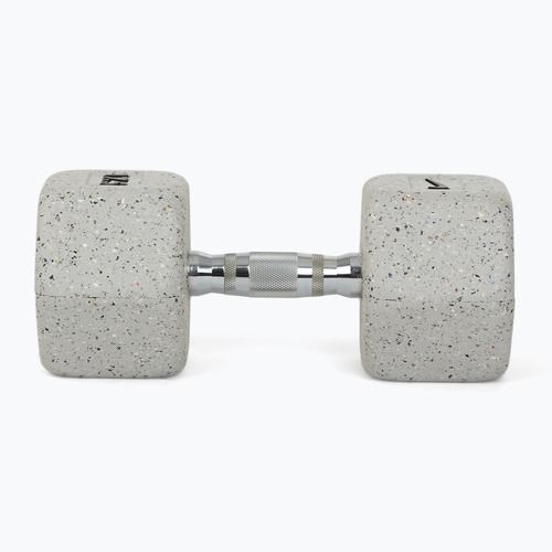 Gumuota hantelė Nike Strength Grind Hex Dumbbell 17,5 kg wolf grey