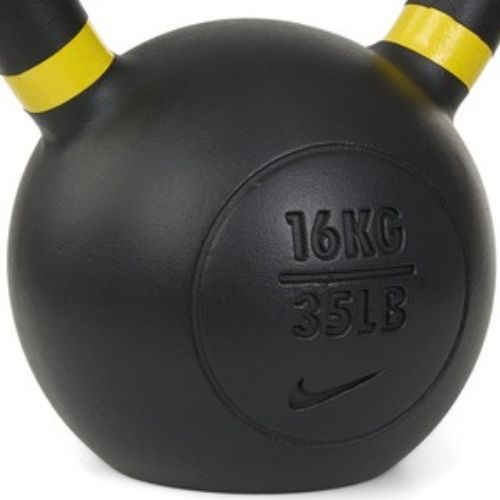 Kettlebell Nike Strength Cast Iron 20 kg juoda/pilka