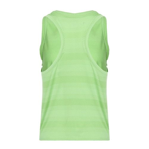 Moteriški bėgimo marškinėliai Under Armour Velociti Singlet lumos lime/white