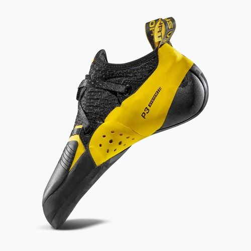 Vaikiški laipiojimo batai La Sportiva Solution Comp yellow/black