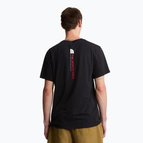 Vyriški trekingo marškinėliai The North Face Vertical Regular tbf black