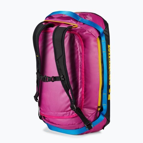 Kelioninis krepšys La Sportiva Nomad Duffel 40 l fuchsia/yellow
