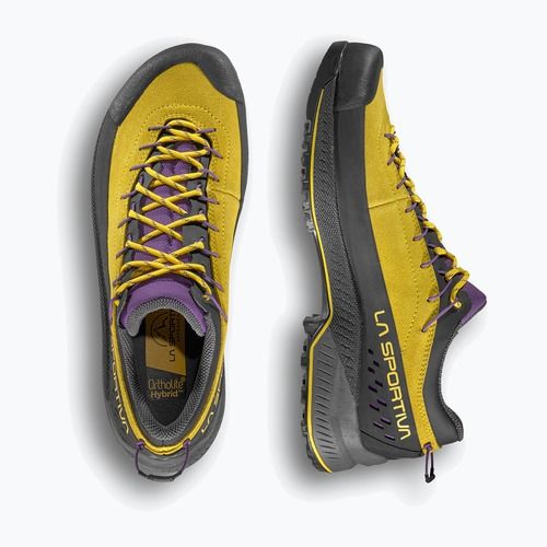 Vyriški priėjimo prie trasų batai La Sportiva TX4 Evo yellow/purple