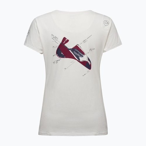 Moteriški marškinėliai La Sportiva Mantra chalk/night sky