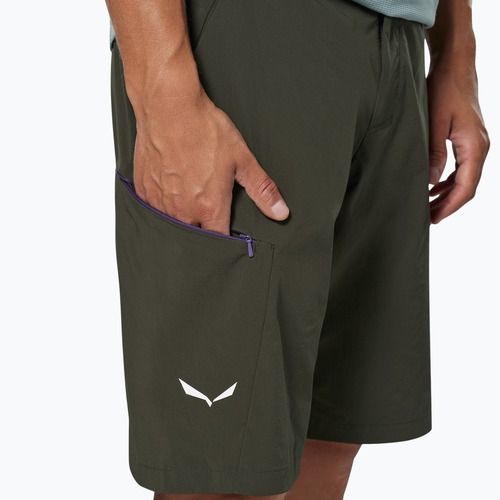 Vyriški žygio šortai Salewa Pedroc 4 DST Cargo dark olive/0910