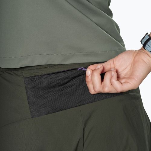Moteriški žygio šortai Salewa Pedroc DST 2IN1 dark olive int/0870