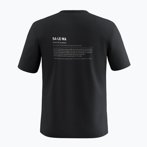 Vyriški marškinėliai Salewa Eagle Vocab black out