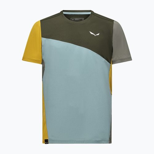 Vyriški žygio marškinėliai Salewa Puez Sporty Dry dark olive/multi