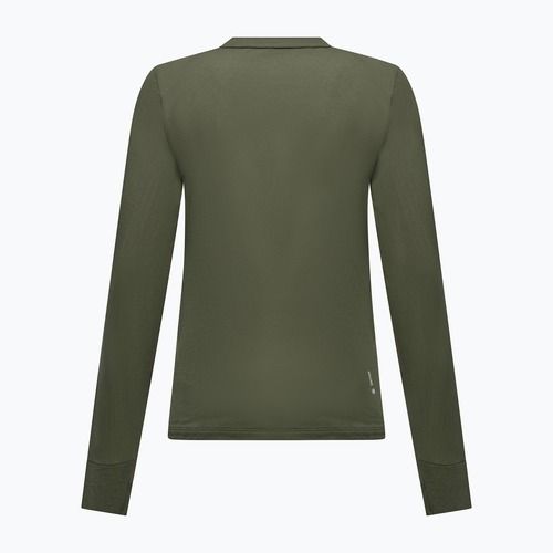Moteriški žygio marškinėliai ilgomis rankovėmis Salewa Puez Dry dark olive
