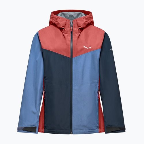 Moteriškas lietpaltis Salewa Puez Aqua 4 PTX 2.5L etruscan red/muli