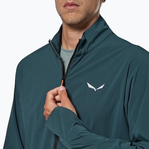 Vyriška softshell striukė Salewa Pedroc DST Light pond blue