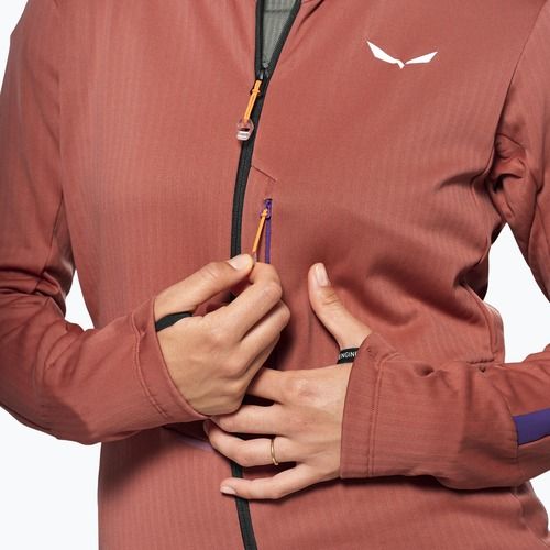 Moteriška vėjui atspari striukė Salewa Pedroc PL 3 HD etruscan red