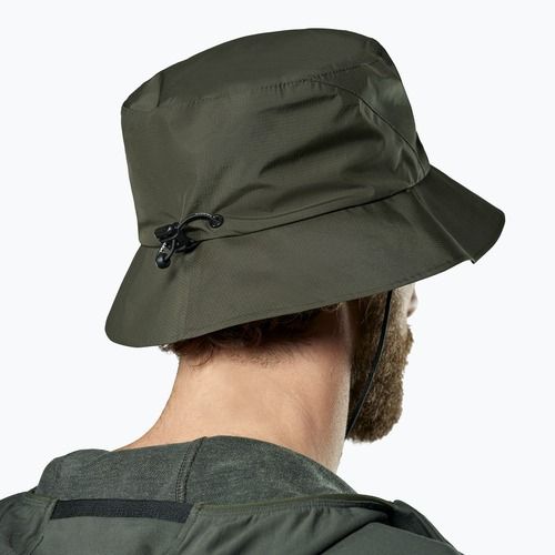 Skrybėlė Salewa Puez PTX Rain tamsiai alyvuogių spalvos skrybėlė