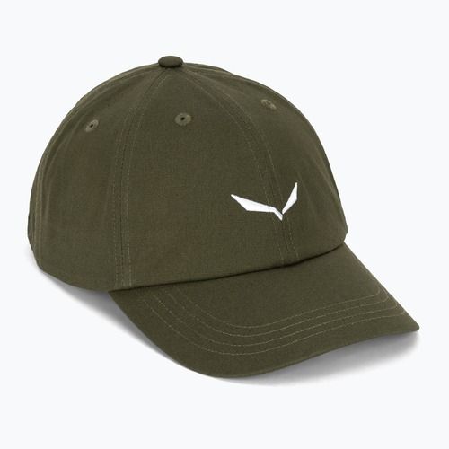 Kepurė su snapeliu Salewa Eagle Logo dark olive