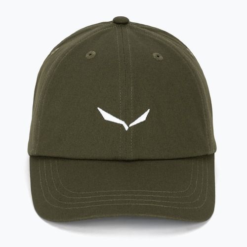 Kepurė su snapeliu Salewa Eagle Logo dark olive