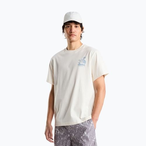 Vyriški marškinėliai The North Face Snack Relaxed white dune