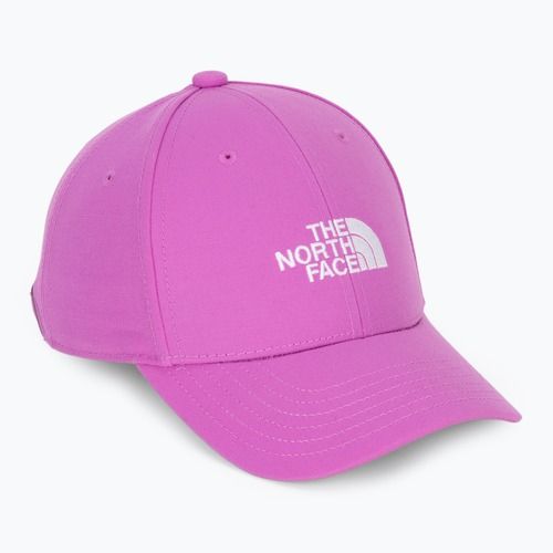 Vaikiška kepurė su snapeliu The North Face Recycled 66 Classic violet crocus