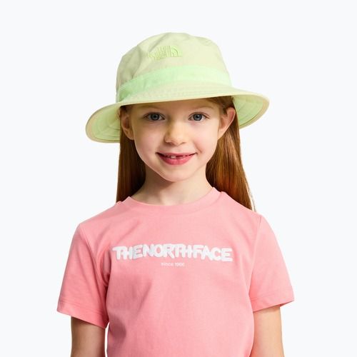 Vaikiška skrybėlė The North Face Kids Class V Rev Bucket lemon mist logo weather topo phantom print