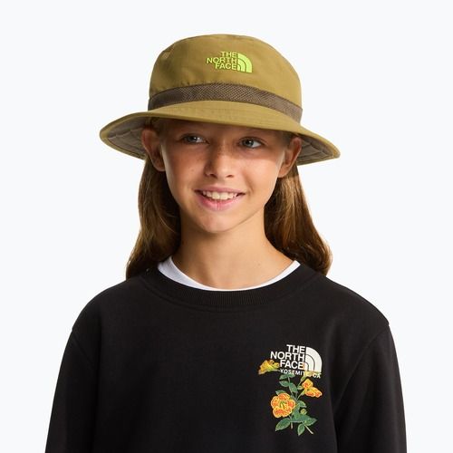Vaikiška skrybėlė The North Face Kids Class V Rev Bucket cedar logo weather topo phantom print