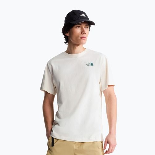 Vyriški marškinėliai The North Face Retro Earth Relaxed white dune