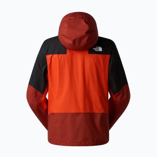 Vyriška striukė nuo lietaus The North Face Signal 2.5L Dryvent lava red/iron clay/tnf