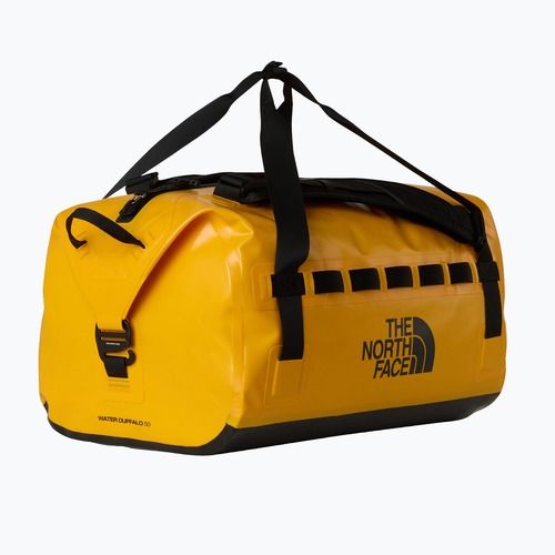 Kelioninis krepšys The North Face Base Camp Waterproof Duffel 50 l summit gold/tnf black